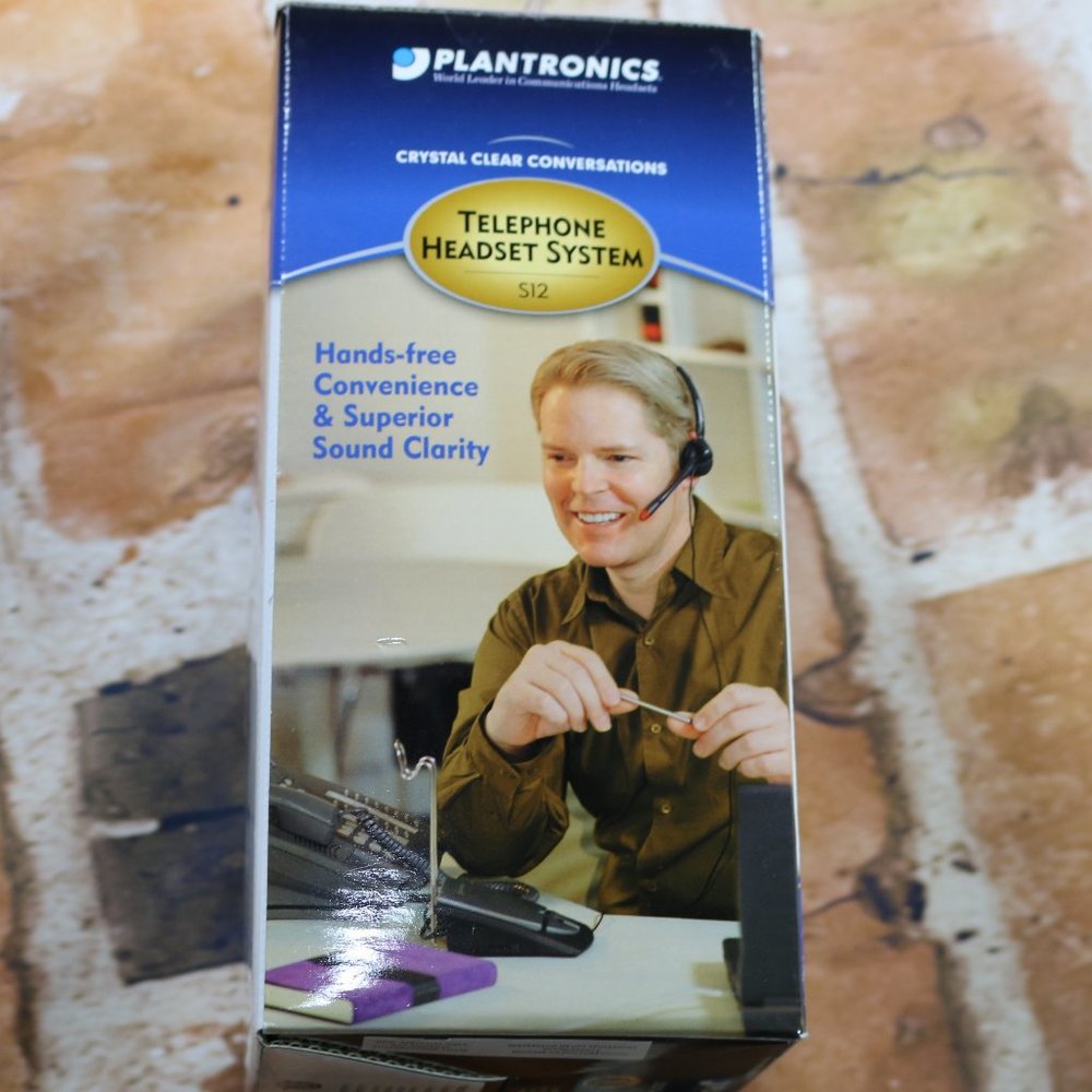 Plantronics S12 Corded Telephone Headset System